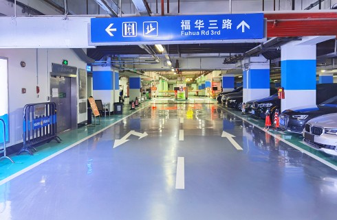 深圳会展中心-停车场地坪项目